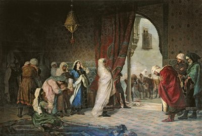 Salida del Boabdil, at the Alhambra by Manuel Gomez Moreno y Gonzalez